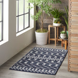 nourison palermo pmr03 navy grey rug