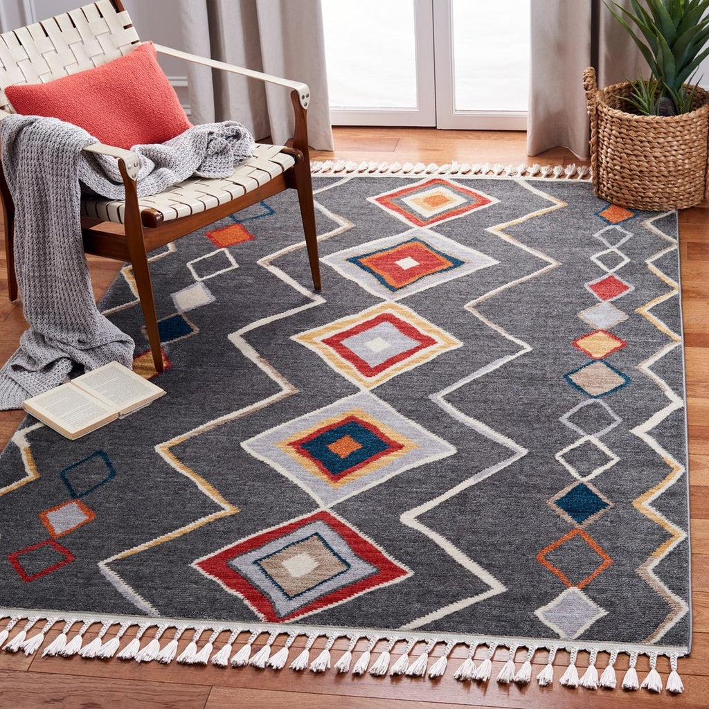 safavieh clearance farmhouse fmh599f dark grey rug