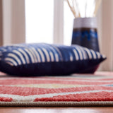 safavieh clearance farmhouse fmh599q red rug