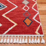 safavieh clearance farmhouse fmh599q red rug