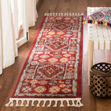 safavieh clearance farmhouse fmh814q red rug