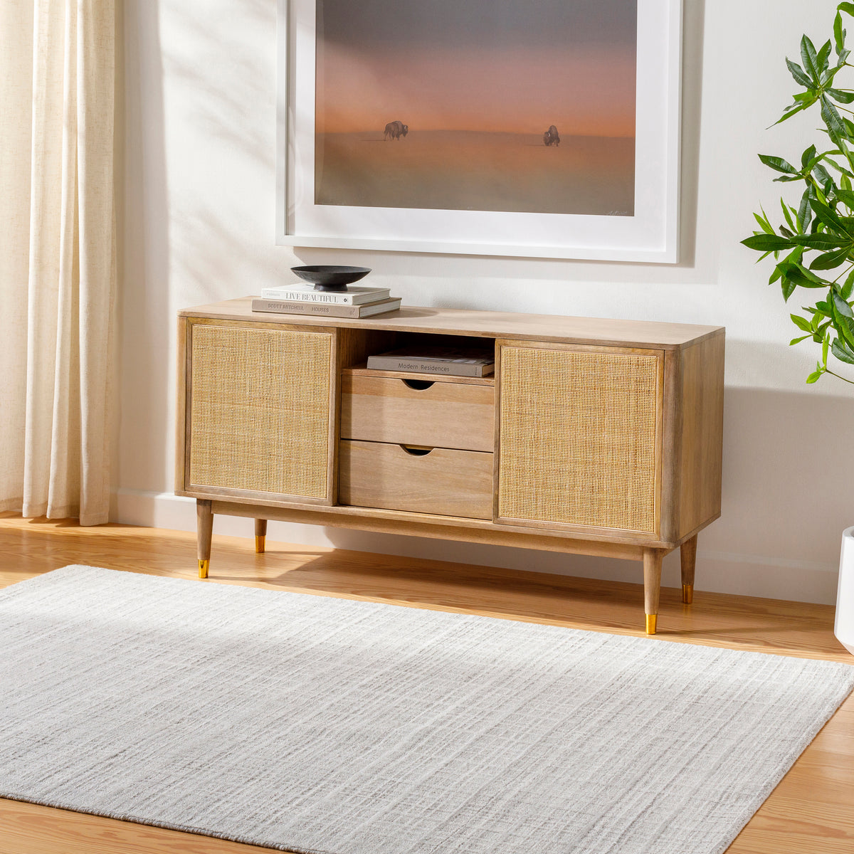 surya fresno fno 2303 light grey rug