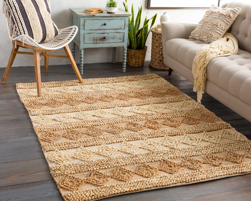 surya farmhouse naturals fns 2301 khaki rug