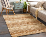 surya farmhouse naturals fns 2301 khaki rug
