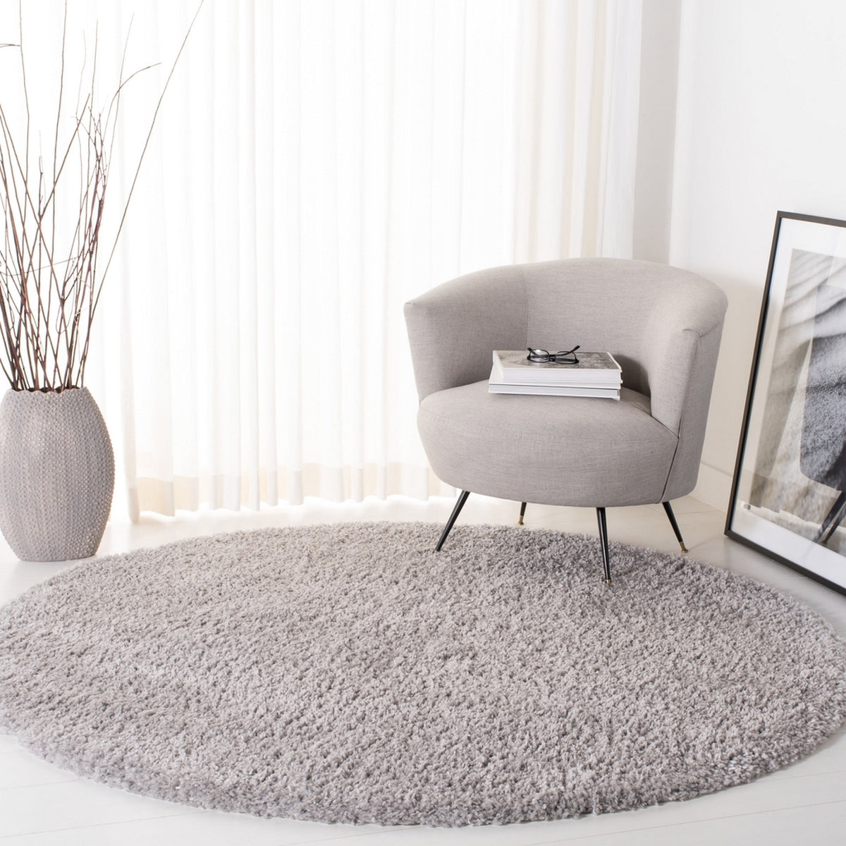 safavieh clearance fontana shag fnt800f grey rug
