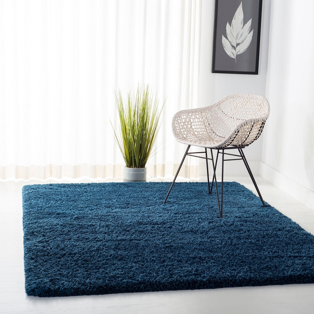 safavieh clearance fontana shag fnt800m blue rug