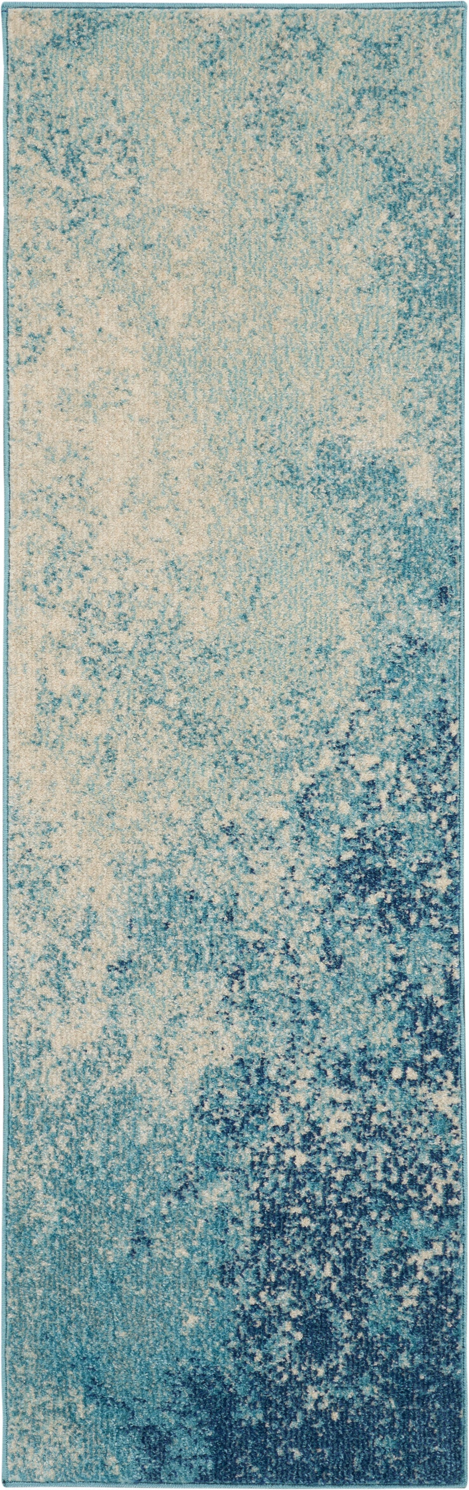 nourison passion psn10 navy light blue rug