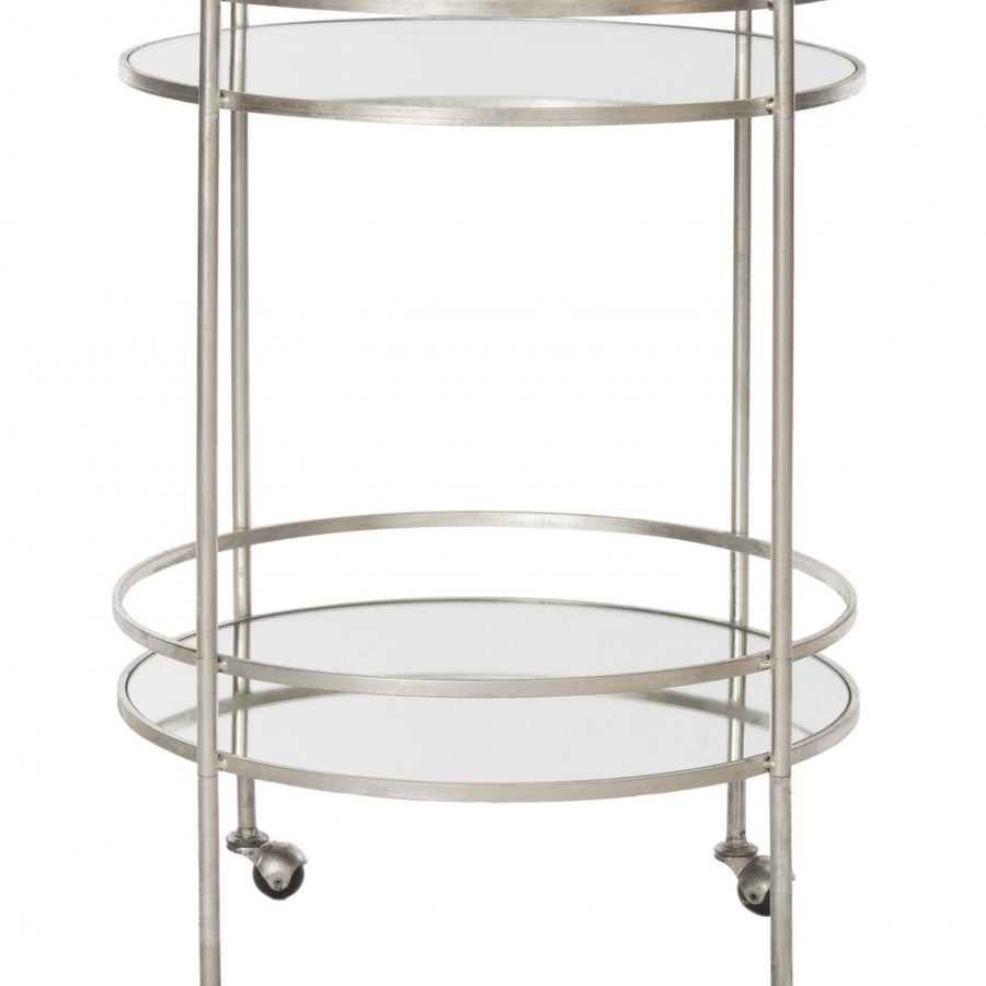 safavieh clearance fox2552a silver bar cart