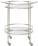 safavieh clearance fox2552a silver bar cart