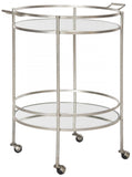 safavieh clearance fox2552a silver bar cart
