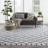 nourison moroccan shag mrs01 white rug