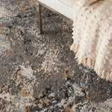 nourison tangra tnr01 grey multi rug