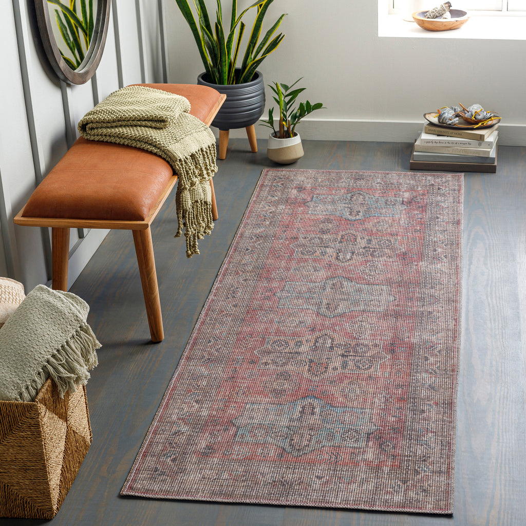 surya farrell frl 2300 red rug