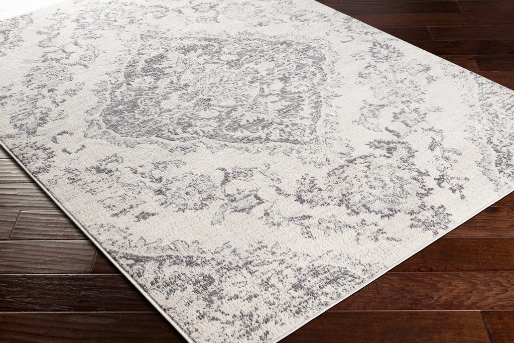 surya floransa fsa 2338 silver gray rug