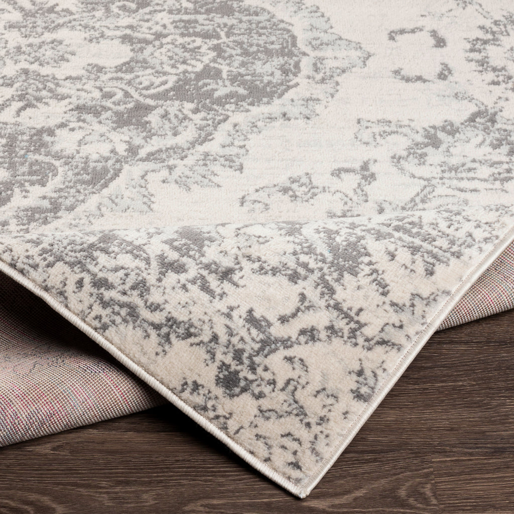surya floransa fsa 2338 silver gray rug