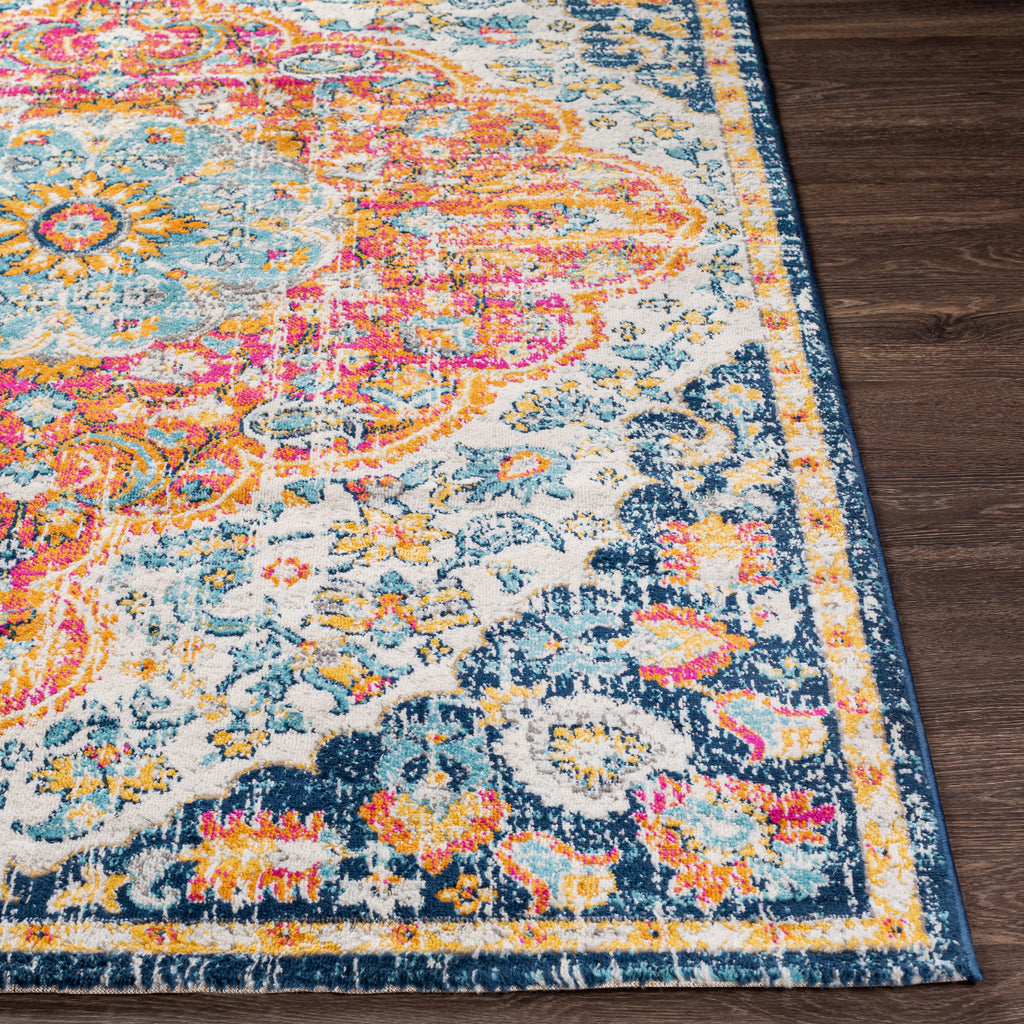 surya floransa fsa 2347 bright pink rug