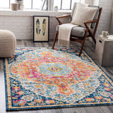 surya floransa fsa 2347 bright pink rug