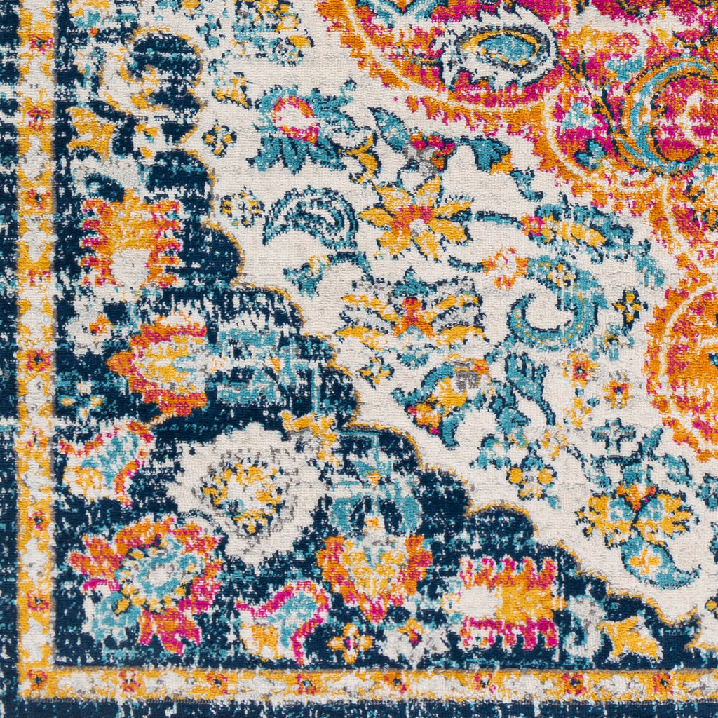 surya floransa fsa 2347 bright pink rug