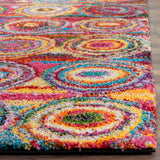 safavieh clearance fiesta shag fsg359m multi rug