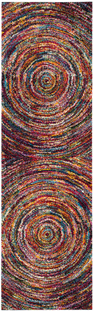 safavieh clearance fiesta shag fsg360m multi rug