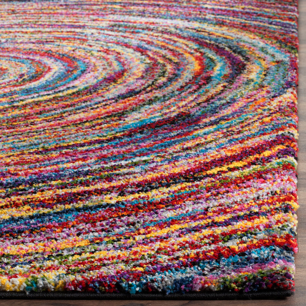 safavieh clearance fiesta shag fsg360m multi rug