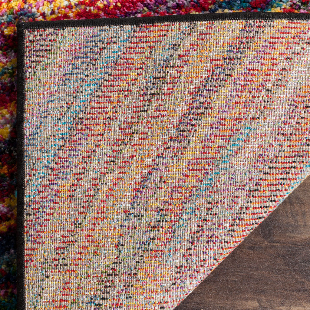 safavieh clearance fiesta shag fsg360m multi rug