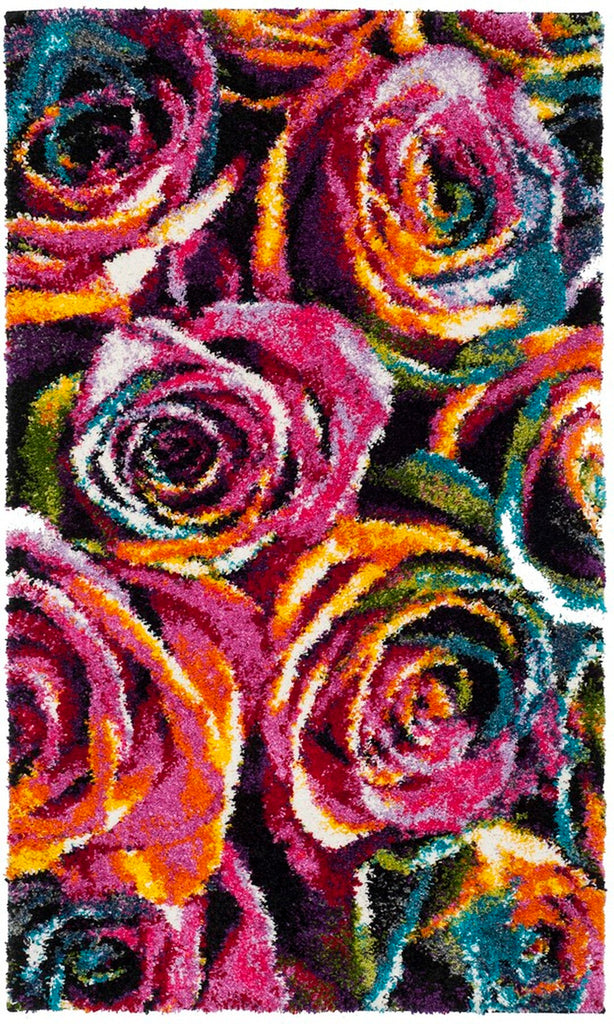 safavieh clearance fiesta shag fsg366b fuchsia rug