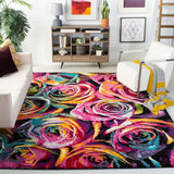 safavieh clearance fiesta shag fsg366b fuchsia rug