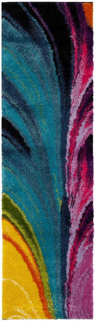 safavieh clearance fiesta shag fsg372m multi rug