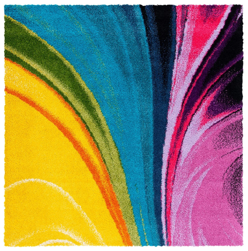safavieh clearance fiesta shag fsg372m multi rug