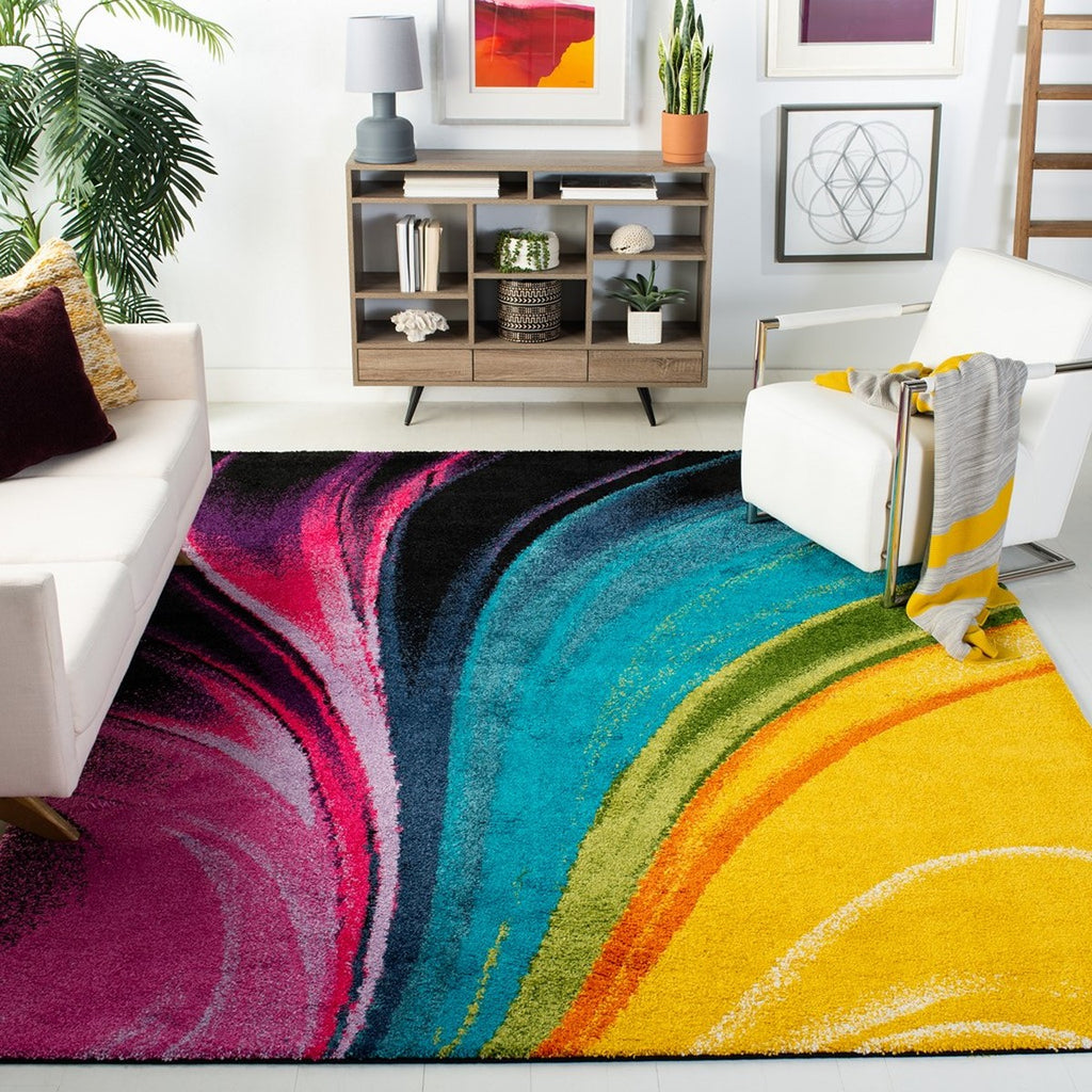 safavieh clearance fiesta shag fsg372m multi rug