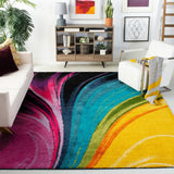 safavieh clearance fiesta shag fsg372m multi rug
