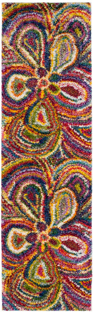 safavieh clearance fiesta shag fsg383m multi rug