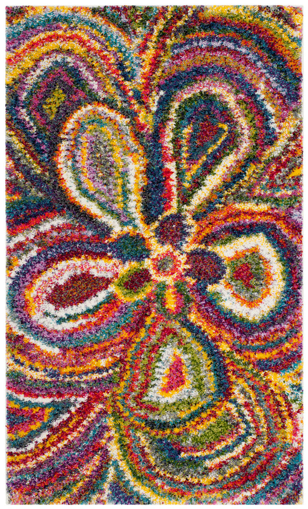 safavieh clearance fiesta shag fsg383m multi rug