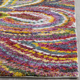 safavieh clearance fiesta shag fsg383m multi rug