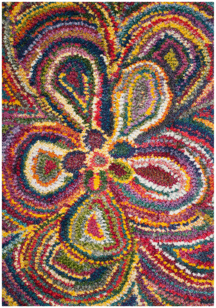 safavieh clearance fiesta shag fsg383m multi rug