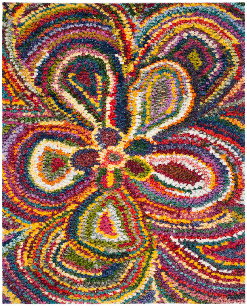 safavieh clearance fiesta shag fsg383m multi rug