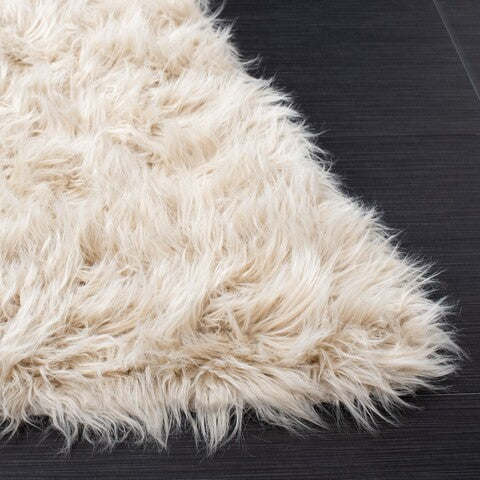 safavieh clearance faux sheep skin fss115k beige rug