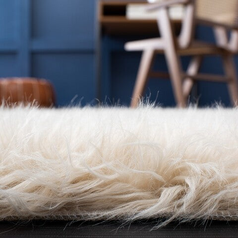 safavieh clearance faux sheep skin fss115k beige rug