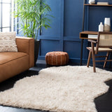 safavieh clearance faux sheep skin fss115k beige rug