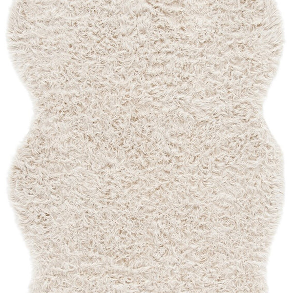 safavieh clearance faux sheep skin fss115k beige rug