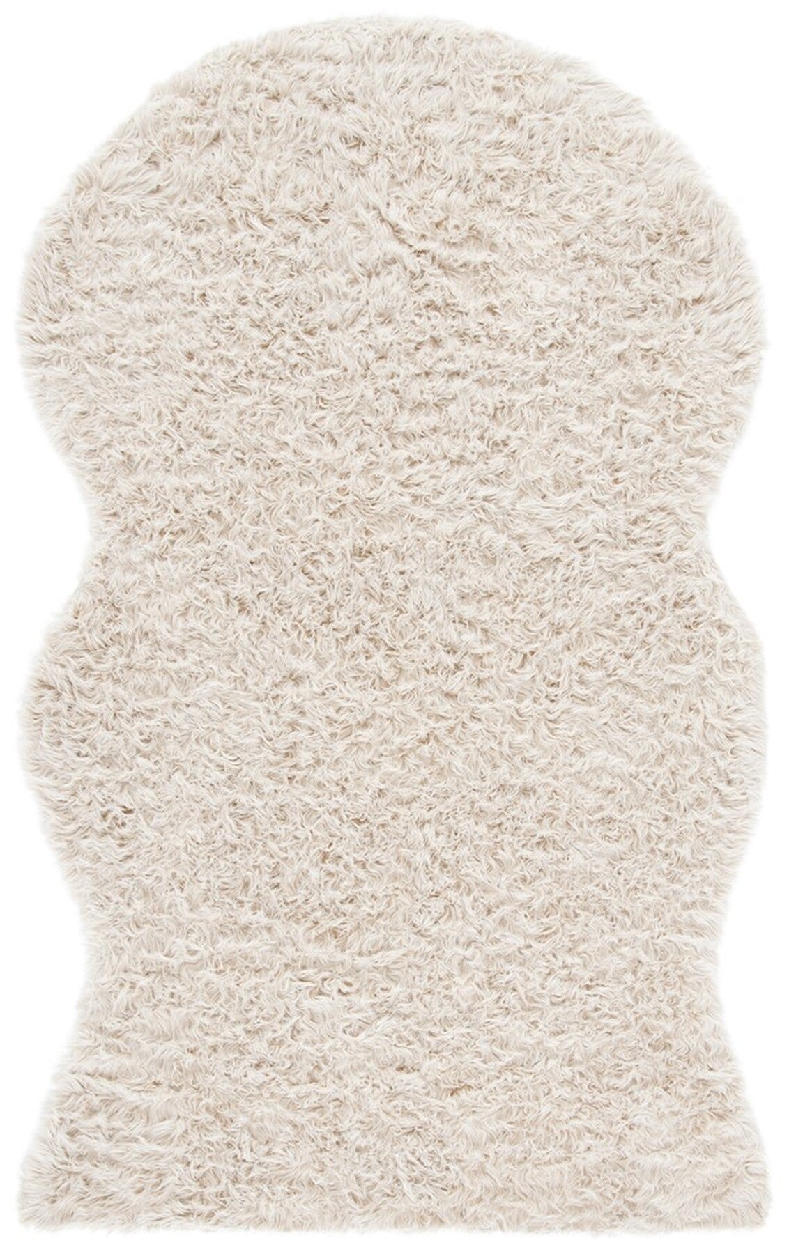 safavieh clearance faux sheep skin fss115k beige rug