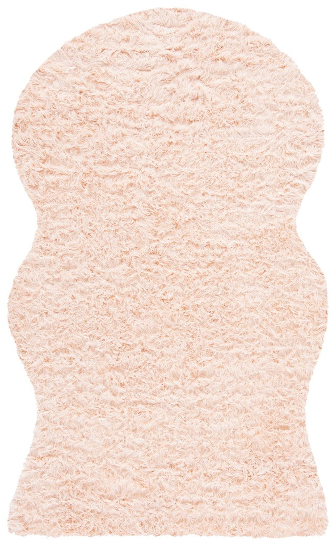 safavieh clearance faux sheep skin fss115u light pink rug