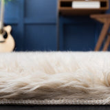 safavieh clearance faux sheep skin fss235k beige rug