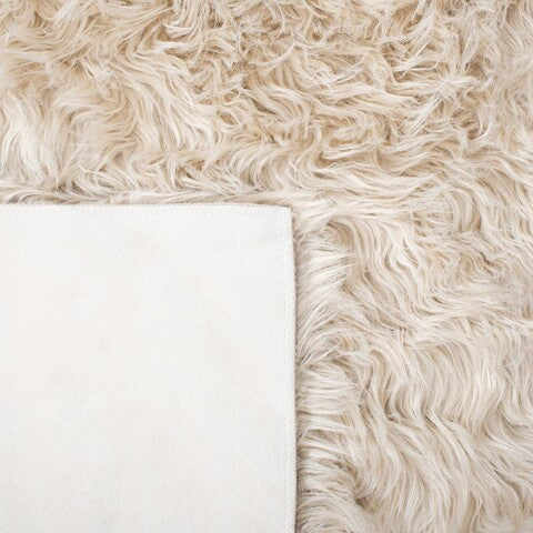 safavieh clearance faux sheep skin fss235k beige rug