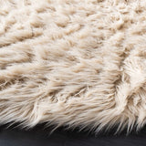 safavieh clearance faux sheep skin fss235k beige rug