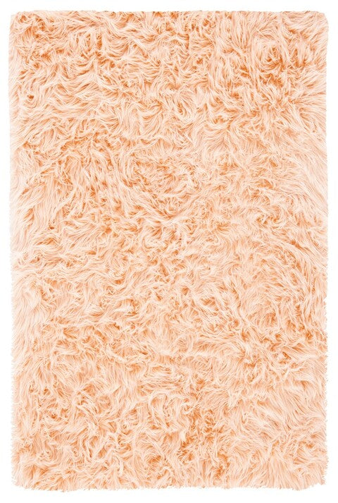 safavieh clearance faux sheep skin fss235u light pink rug