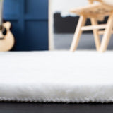 safavieh clearance faux sheep skin fss515a ivory rug