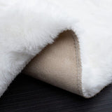 safavieh clearance faux sheep skin fss515a ivory rug