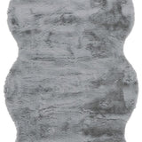 safavieh clearance faux sheep skin fss515d grey rug